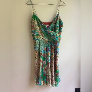 Vintage 100% silk dress size 4